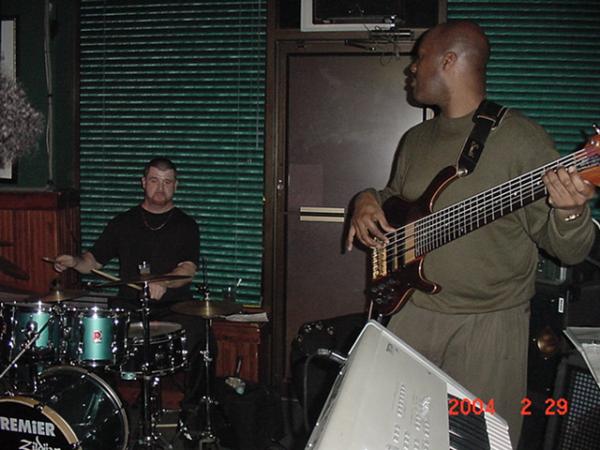 Dave Gladding - Drums; Chris Rhodes - Bass.