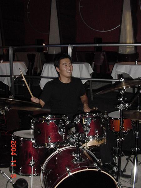 Joo - Drums - hails from Seoul South Korea.  Amazing talent!