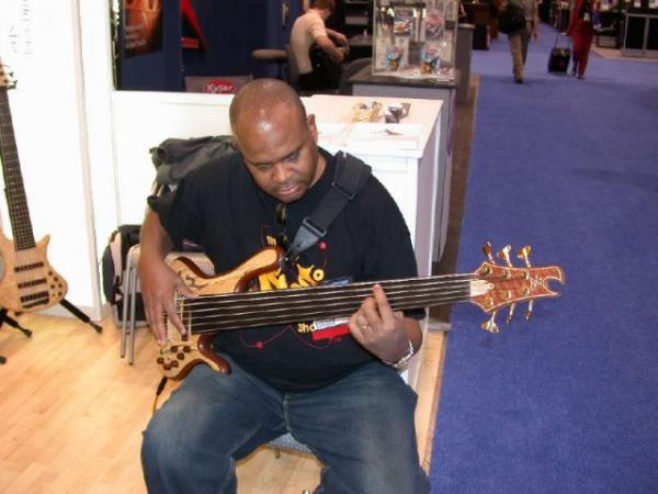 Brad Johnson - Bass - he plays everything and owns 40+ plus basses... My hero!