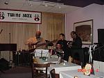 Twins Jazz - Washington DC.  Chris Rhodes - Bass; Joo - Drums; Dennis Silver - Guitar.